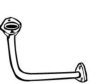 VW 533253091E Exhaust Pipe